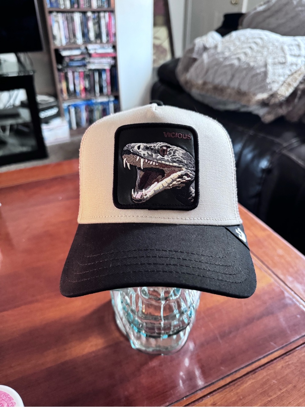 Goorin Brothers THE VICIOUS SNAKE Trucker Hat. New with Tags. NWT